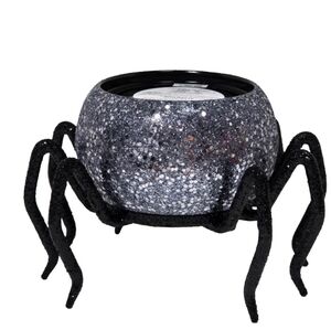 Bath & Body Works Glittery Spider 3 Wick Candle Holder Nwt
